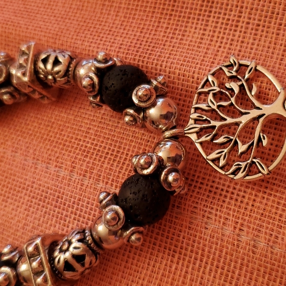 Tree of life silverNecklace no532 - Picture 5 of 6